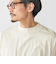 SHIPS: コットンウール モックネック ロングスリーブ Tシャツ