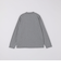 SHIPS: コットンウール モックネック ロングスリーブ Tシャツ