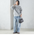 【SHIPS別注】LOGAN KNITTING MILLS: ハーフ ジップ プルオーバー