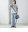 【SHIPS別注】LOGAN KNITTING MILLS: ハーフ ジップ プルオーバー
