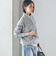 【SHIPS別注】LOGAN KNITTING MILLS: ハーフ ジップ プルオーバー