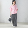 【SHIPS別注】LOGAN KNITTING MILLS: ハーフ ジップ プルオーバー