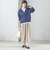 【SHIPS別注】LOGAN KNITTING MILLS: ハーフ ジップ プルオーバー