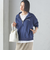 【SHIPS別注】LOGAN KNITTING MILLS: ハーフ ジップ プルオーバー