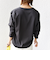 〈洗濯機可能〉プラチナヴェール 長袖 ロゴ TEE