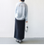 【WEB限定】〈洗濯機可能〉シアー ハイネック 2WAY ブラウス