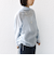 【WEB限定】〈洗濯機可能〉シアー ハイネック 2WAY ブラウス