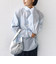 【WEB限定】〈洗濯機可能〉シアー ハイネック 2WAY ブラウス