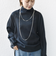 【WEB限定】〈洗濯機可能〉シアー ハイネック 2WAY ブラウス