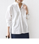 【WEB限定】〈洗濯機可能〉バックデザイン レギュラーカラー シャツ