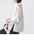 【WEB限定】〈洗濯機可能〉バックデザイン レギュラーカラー シャツ