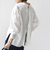 【WEB限定】〈洗濯機可能〉バックデザイン レギュラーカラー シャツ