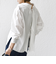【WEB限定】〈洗濯機可能〉バックデザイン レギュラーカラー シャツ