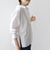 【WEB限定】〈洗濯機可能〉バックデザイン レギュラーカラー シャツ