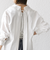 【WEB限定】〈洗濯機可能〉バックデザイン レギュラーカラー シャツ
