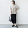 【WEB限定】〈洗濯機可能〉バックデザイン レギュラーカラー シャツ