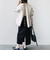 【WEB限定】〈洗濯機可能〉バックデザイン レギュラーカラー シャツ