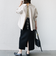 【WEB限定】〈洗濯機可能〉バックデザイン レギュラーカラー シャツ