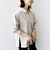 【WEB限定】〈洗濯機可能〉バックデザイン レギュラーカラー シャツ