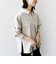 【WEB限定】〈洗濯機可能〉バックデザイン レギュラーカラー シャツ