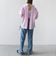 【WEB限定】〈洗濯機可能〉バックデザイン レギュラーカラー シャツ