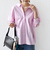 【WEB限定】〈洗濯機可能〉バックデザイン レギュラーカラー シャツ