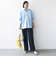 【WEB限定】〈洗濯機可能〉バックデザイン レギュラーカラー シャツ