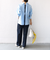 【WEB限定】〈洗濯機可能〉バックデザイン レギュラーカラー シャツ