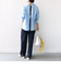 【WEB限定】〈洗濯機可能〉バックデザイン レギュラーカラー シャツ