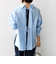 【WEB限定】〈洗濯機可能〉バックデザイン レギュラーカラー シャツ