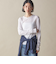NINE CASE:〈洗濯機可能〉ロゴ ロング スリーブ TEE