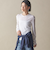NINE CASE:〈洗濯機可能〉ロゴ ロング スリーブ TEE