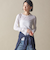 NINE CASE:〈洗濯機可能〉ロゴ ロング スリーブ TEE