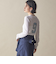 NINE CASE:〈洗濯機可能〉ロゴ ロング スリーブ TEE