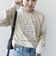 【SHIPS別注】Odub:プリント ロング スリーブ TEE