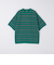 SHIPS:〈手洗い可能〉Amossa(R) メッシュ ボーダー ニット Tシャツ