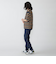 SHIPS:〈手洗い可能〉Amossa(R) メッシュ ボーダー ニット Tシャツ