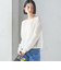 〈手洗い可能〉シアー ネック ポコビュー TEE ブラウス