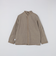 benine9: VINTAGEFINISHED COTTON CUPRA SAFARI JACKET