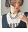 in mood:リボン ニット ボール ネックレス