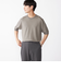 SHIPS: リネン×TEXBRID クルーネック ニット Tシャツ