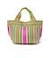 Arawali:ストライプ ミニ トート バッグ