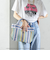 Arawali:ストライプ ミニ トート バッグ