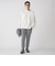 *SHIPS: BULKY AIR ワンポイント ロゴ ジョガー パンツ (セットアップ対応)