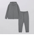 *SHIPS: BULKY AIR ワンポイント ロゴ ジョガー パンツ (セットアップ対応)