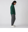 *SHIPS: BULKY AIR ワンポイント ロゴ ジョガー パンツ (セットアップ対応)