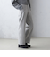 〈手洗い可能〉ストレート センタープレス トラウザーズ