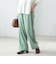 〈手洗い可能〉ベッチン ライン ストレート パンツ