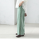 〈手洗い可能〉ベッチン ライン ストレート パンツ