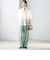 〈手洗い可能〉ベッチン ライン ストレート パンツ